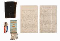 [CIVIL WAR - MICHIGAN] Corporal John P. Casler (ca 1832-1922), Company G, 23rd Michigan Infantry Regiment. Archive of items related to Casler's war service and post-war career.