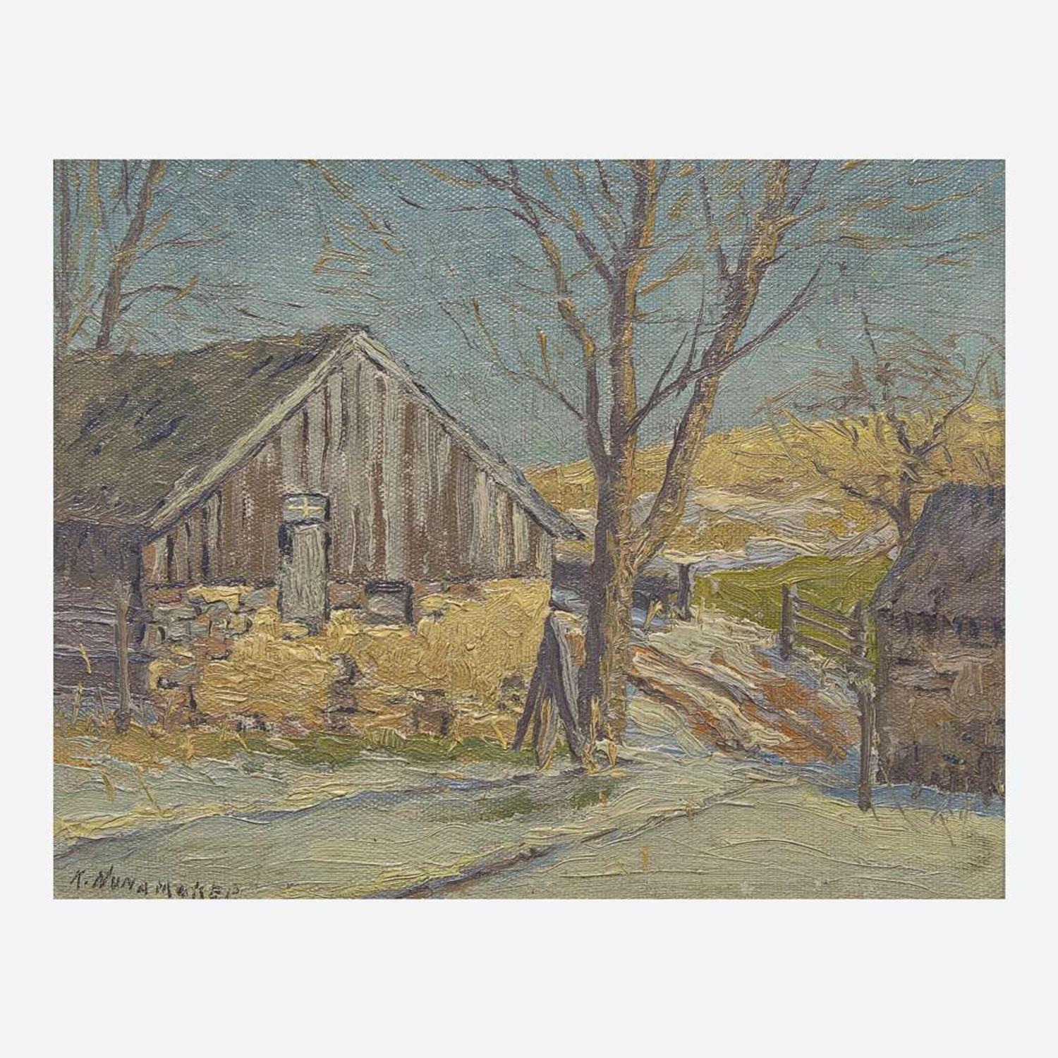 Kenneth R. Nunamaker (American, 1890–1957) Waiting for Spring