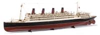 Model of the luxury liner R.M.S Aquitania 20th century