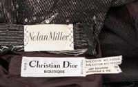 Two Evening Dresses; One Nolan Miller, One Christian Dior, 1980-90s