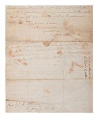 [MILITARY] -- [CHOLERA OUTBREAK]. SCOTT, Winfield. Autograph letter signed ("Winfield Scott"), to Brigadier General Henry Atkinson. Headquarters North Western Army, Chicago, 18 July 1832.