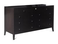 A Contemporary Ebonized Chest of Drawers