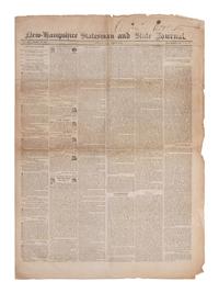 [NEWSPAPERS - TEXAS NEWS]. Collection of about 175 issues of various American newspapers featuring articles on Texas, printed between 1803 and 1860.