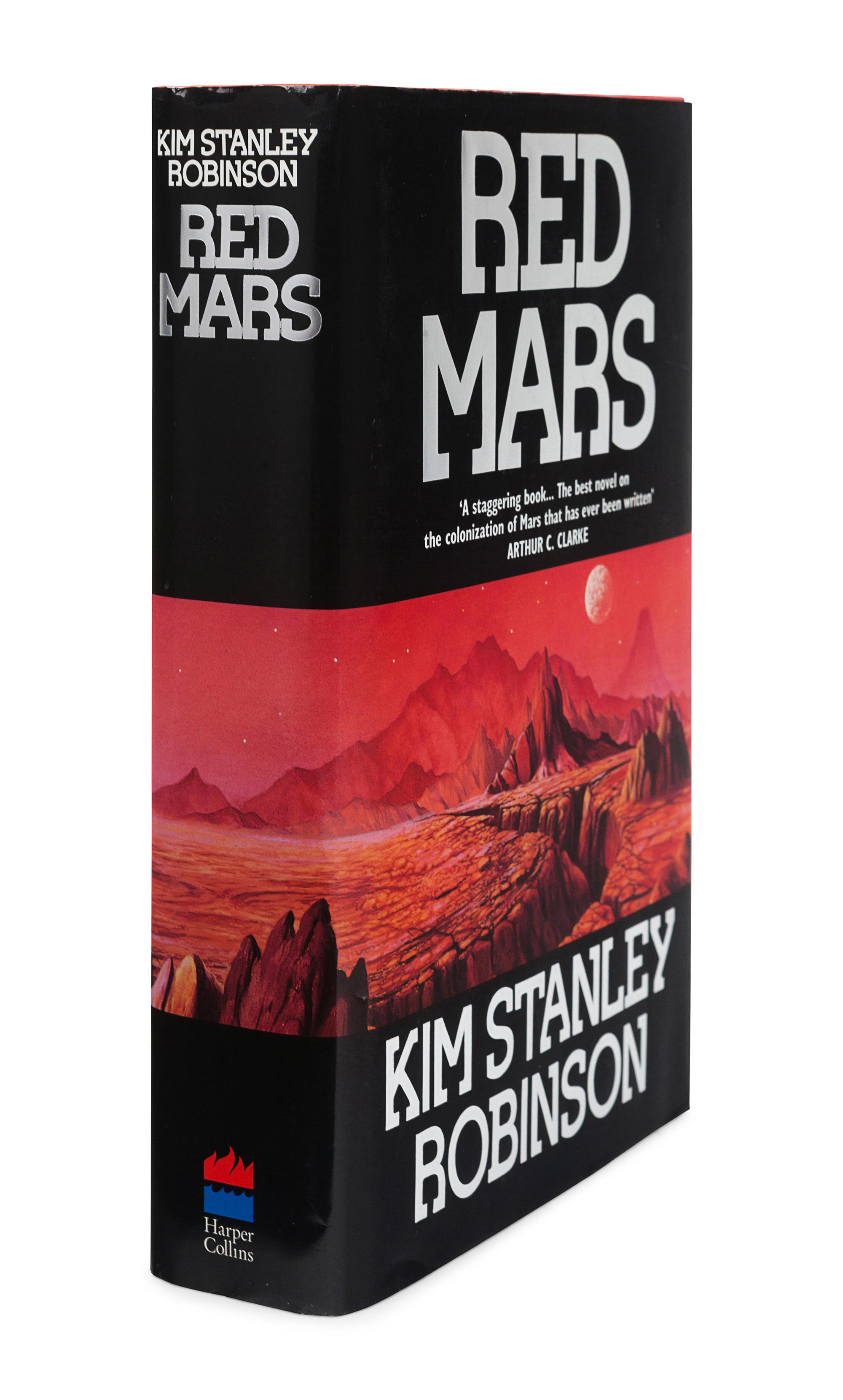 STANLEY ROBINSON, Kim. [Mars Trilogy:] Red Mars . — Green Mars. — Blue Mars . London: HarperCollins, 1992, 1993, 1996.