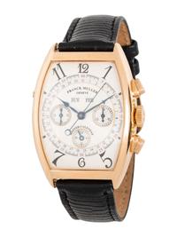 FRANCK MULLER, REF. 6850 CC MC 18K ROSE GOLD 'MASTER CALENDAR MAGNUM' CHRONOGRAPH DATE WATCH