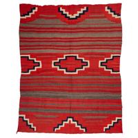 Navajo Late Classic Serape / Rug