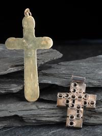 Navajo and Southwestern-style Cross Pendants