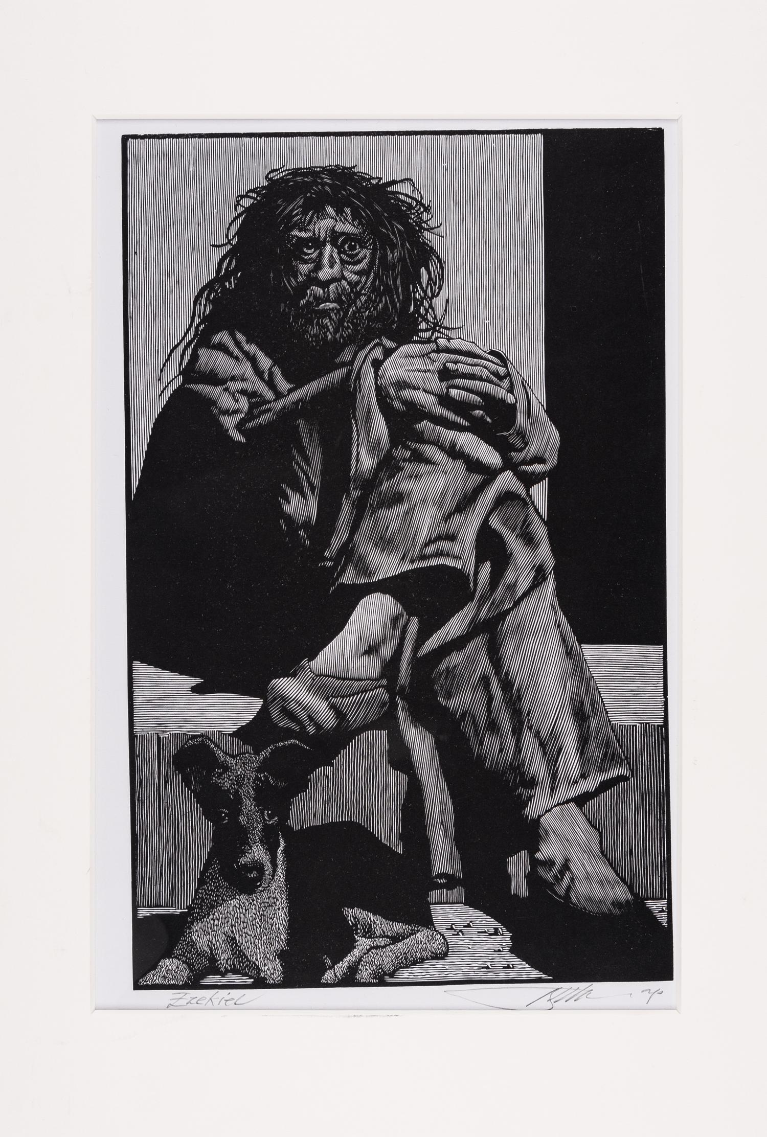 [MOSER, Barry, illustrator]. A group of 14 engraved prints for the Pennyroyal Caxton Press Bible. [North Hatfield, MA and New York City: Pennyroyal Caxton Press, 1999].