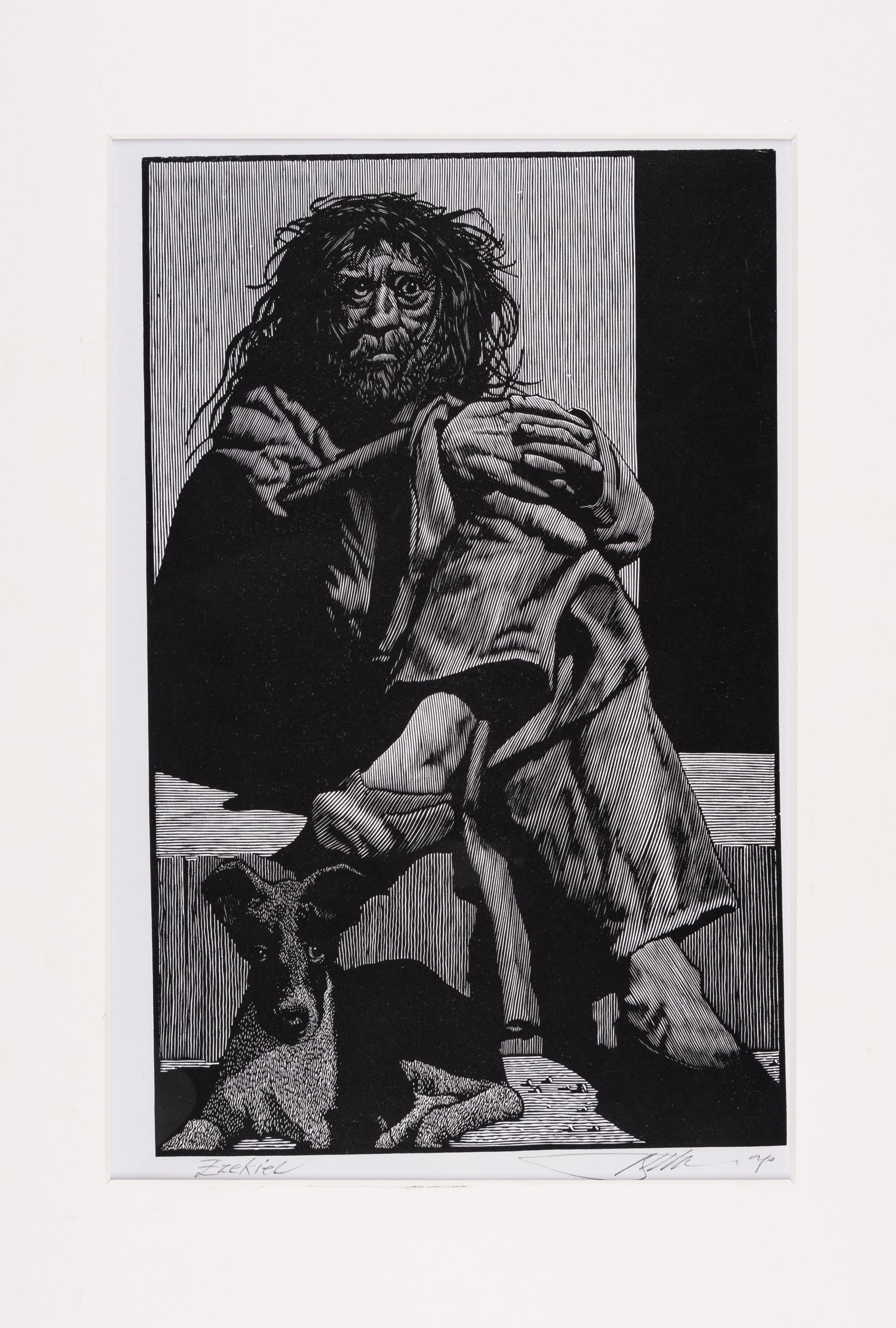 [MOSER, Barry, illustrator]. A group of 14 engraved prints for the Pennyroyal Caxton Press Bible. [North Hatfield, MA and New York City: Pennyroyal Caxton Press, 1999].