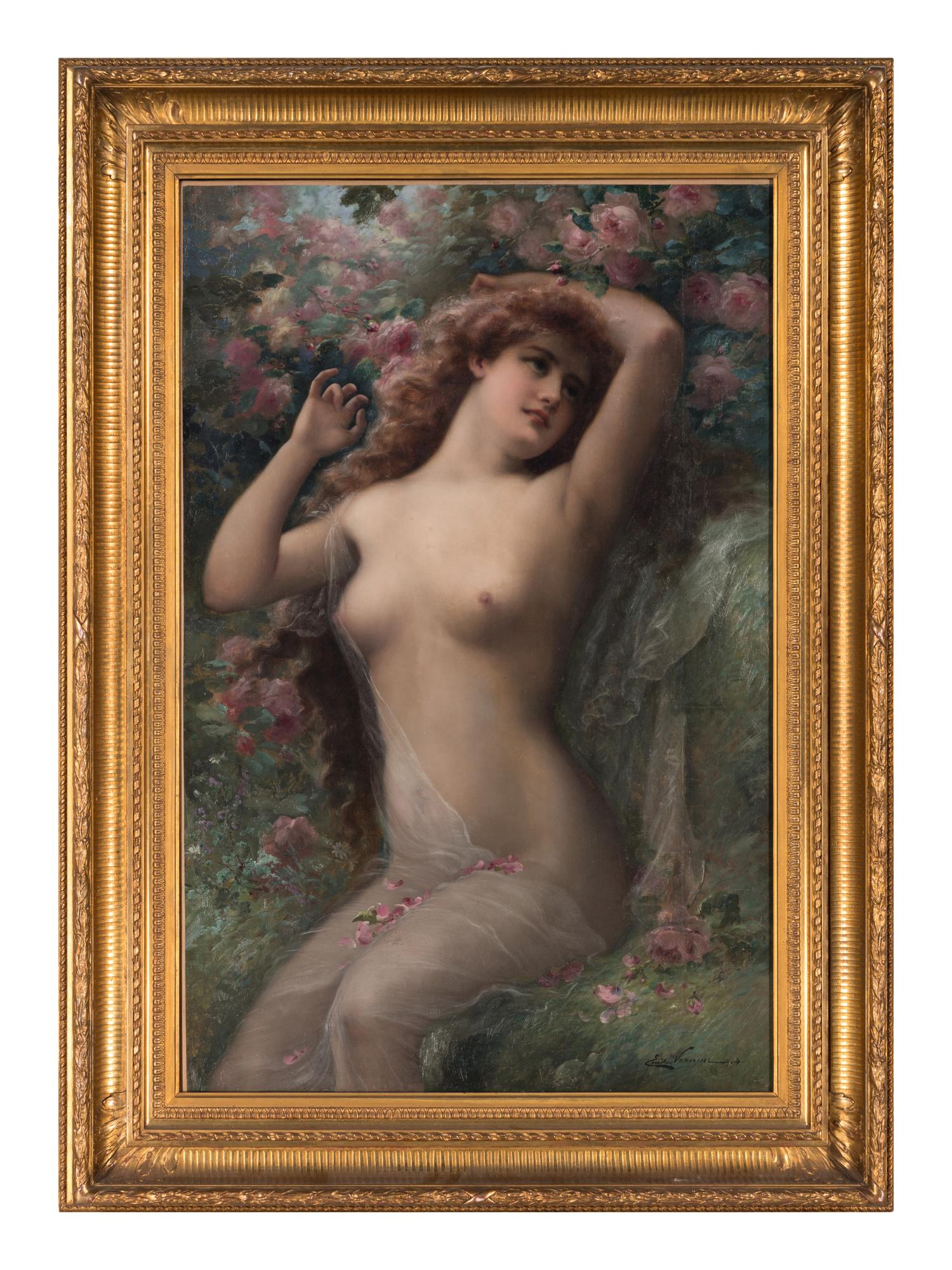 A Beauty Among Roses, 1904