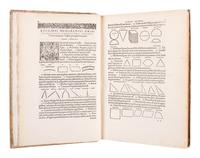EUCLID (fl. ca 300 B.C.). Euclidis Megarensis Mathematici Clarissimi Elementorum Geometricorum Libri XV … Basel: Johann Herwagen, 1537.