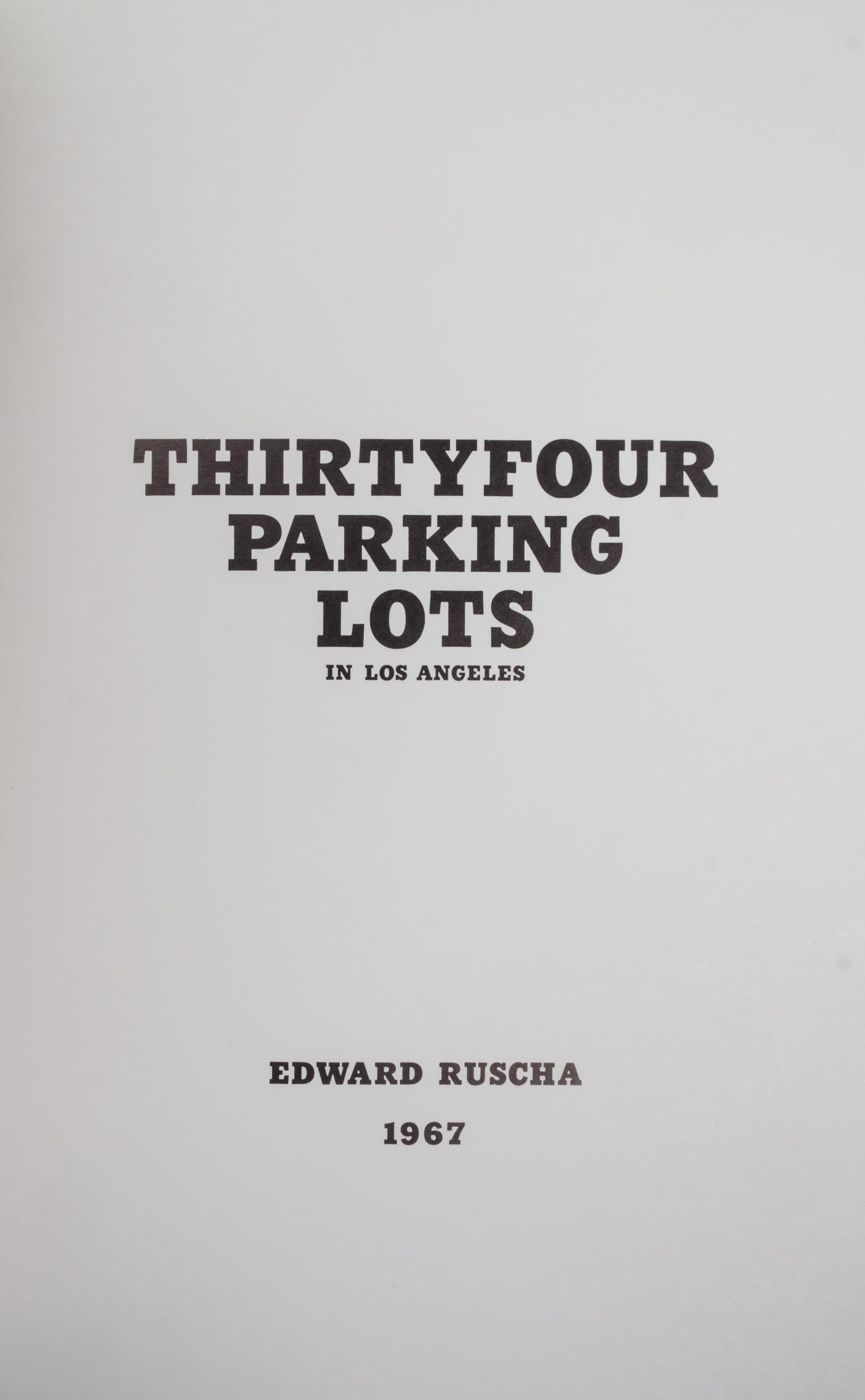 RUSCHA, ED. A group of three works.