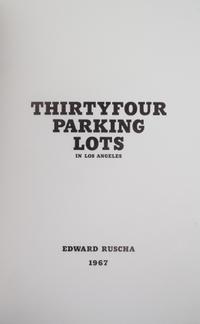 RUSCHA, ED. A group of three works.