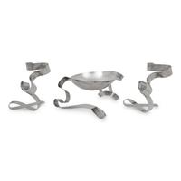 An English Silver Modernist Table Garniture