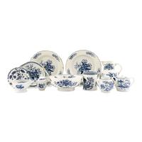 A Group of Worcester and Other Porcelain Table Articles