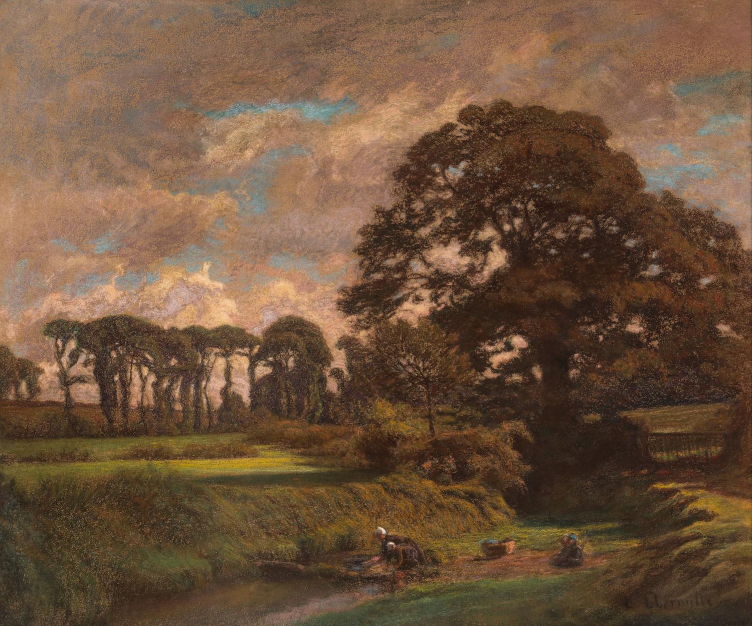 Les Lavandières , c. 1864