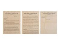 [CIVIL RIGHTS]. A group of items related to the NAACP incl. membership card and certificate.