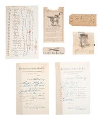 [BUSINESS & INDUSTRY]. Extensive manuscript archive involving the Singer Manufacturing Company and associated employees, agents, manufacturers, and clients.