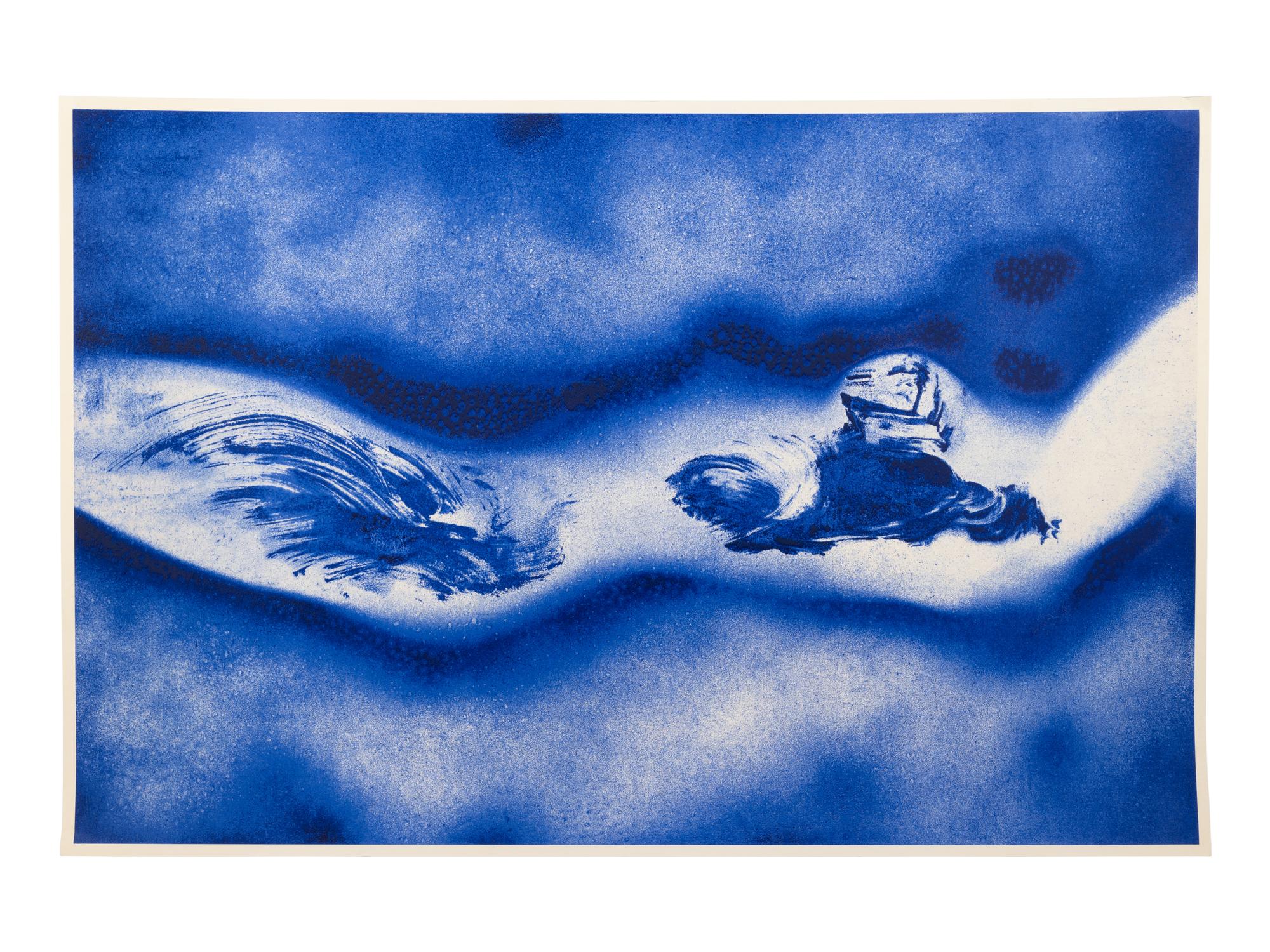 A pair of prints ( Anthropométrie ANT 83 and Anthropométrie ANT 148 ), 2000-01
