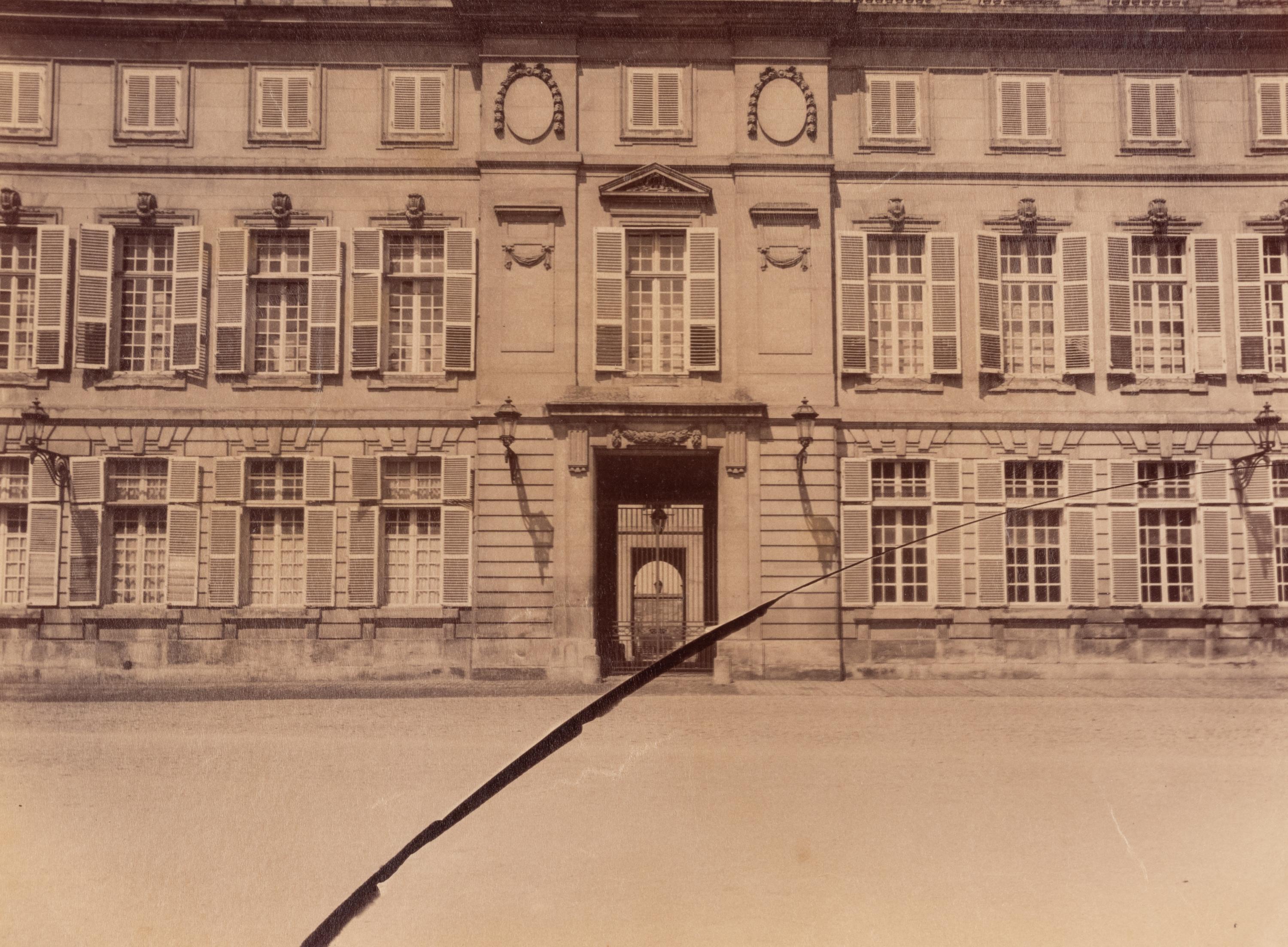 A group of three photographs (Compiègne–le Château , 1910; Château d'Écouen [6771] , 1911; Château d'Écouen [6772] , 1911)