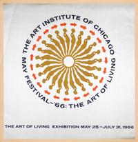 Ernest Tino Trova, (American, 1927-2009), The Art of Living Exhibition: The Art Institute of Chicago, 1966