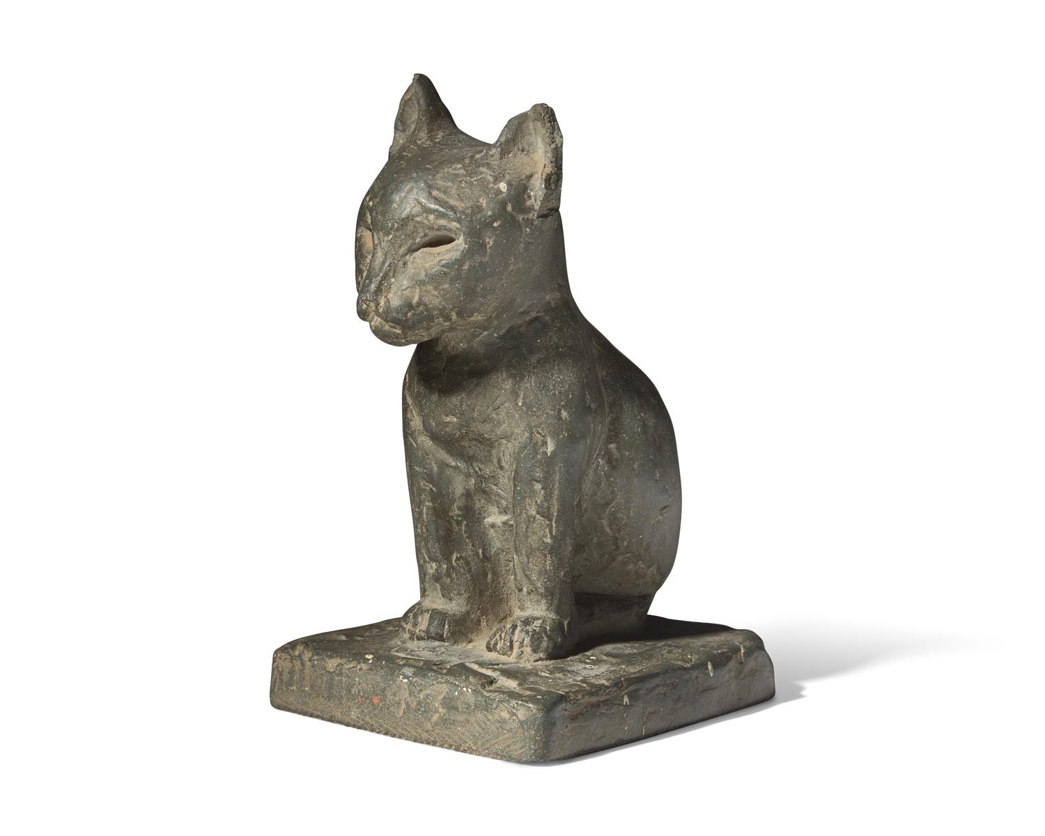 Seated Cat, 1974