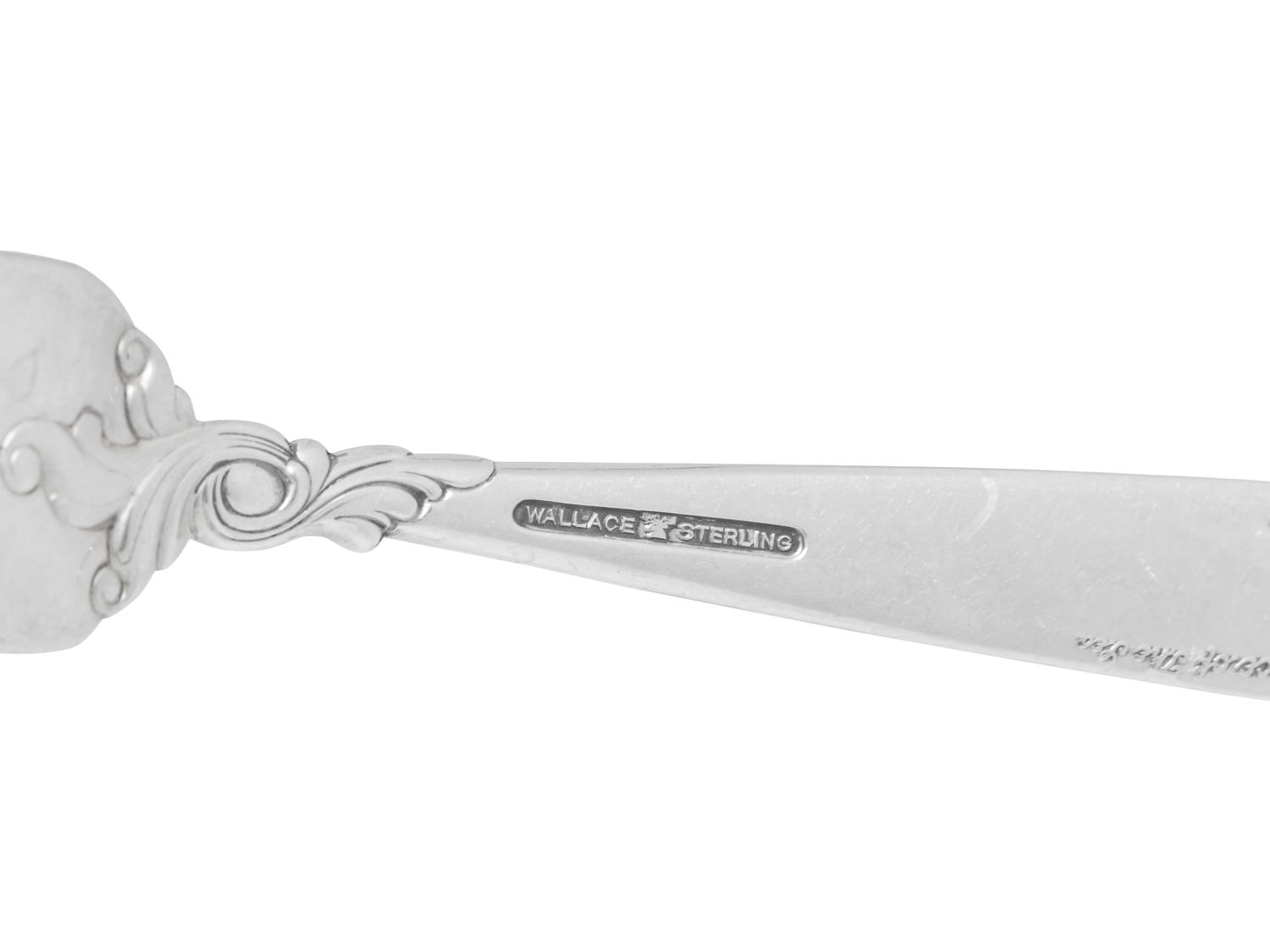 A Wallace Romance of the Sea Silver Flatware Service