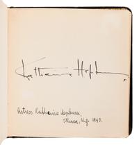 [KAUFMAN, Enit Zerner (1897-1961)] –SCHIELE, Egon (1890-1918). Autograph letter signed ("Egon Schiele" in a paraph), [to Enit Zerner Kaufman, "Fraulein"]. [Vienna], 22 August 1918.