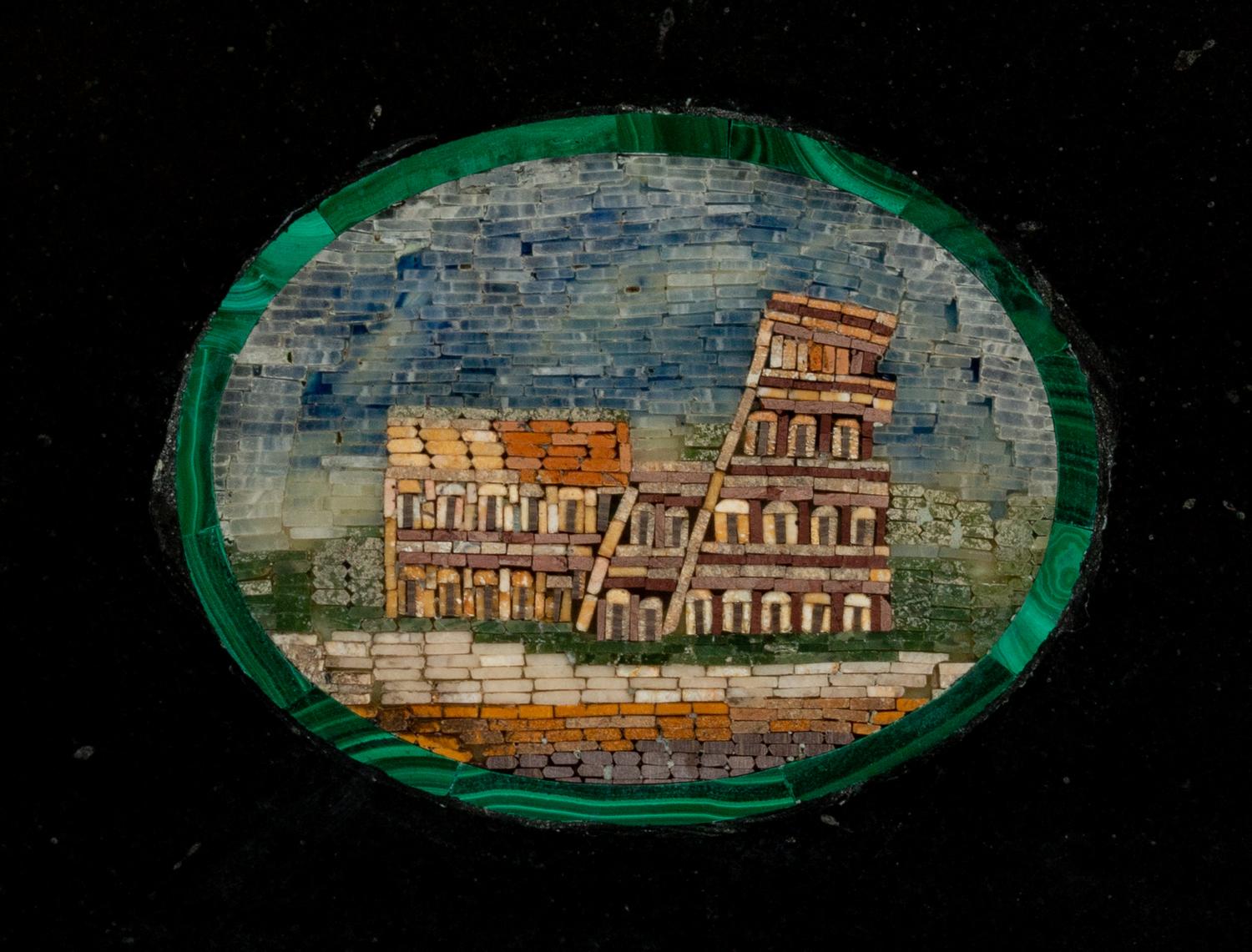 A Large Italian Micro-Mosaic Plaque