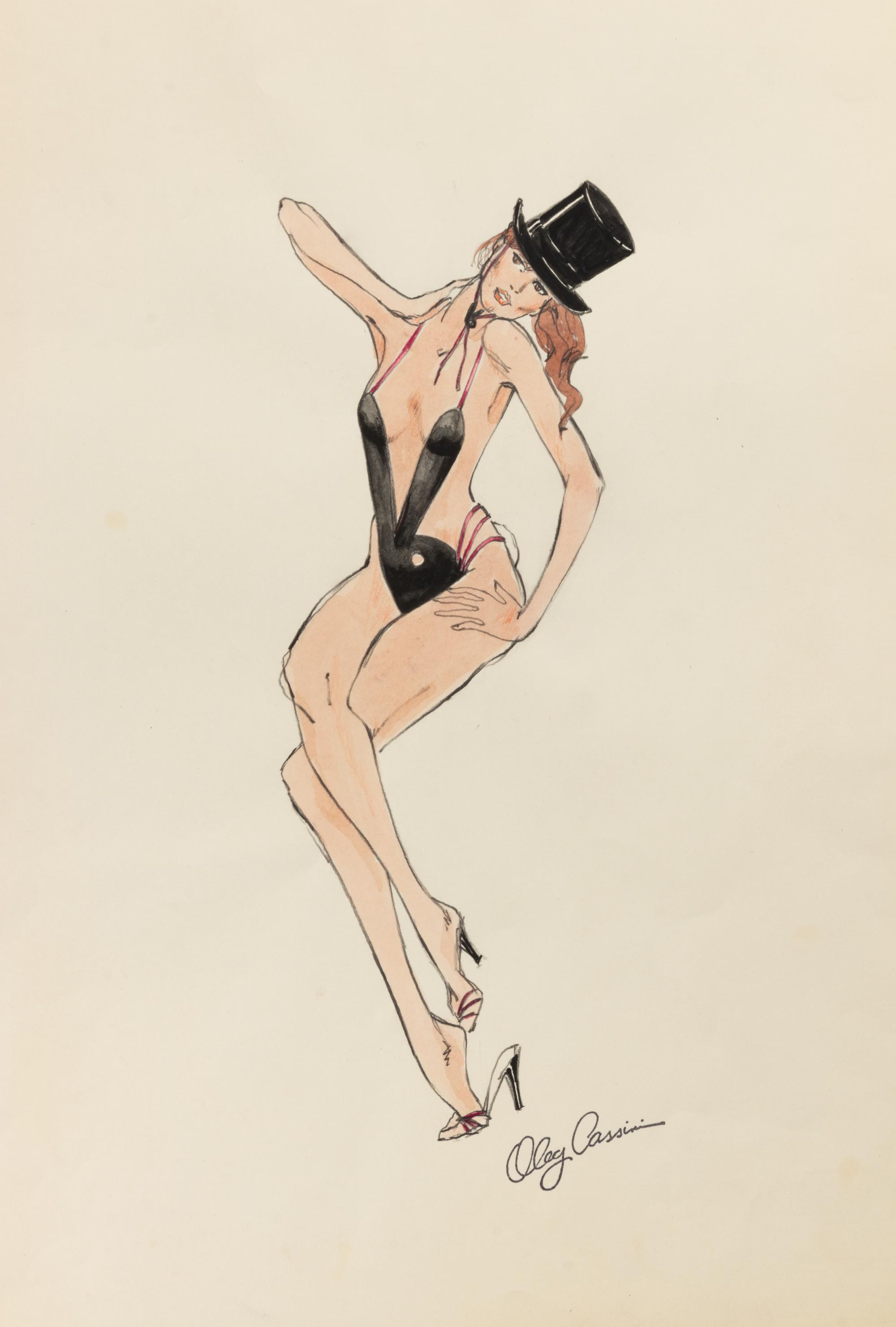 Playboy Illustrations by Oleg Cassini, 1970s