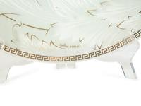 Two Versace for Rosenthal Arabesque Crystal Plates — 20TH CENTURY