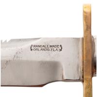 Randall Crutch Tip Model 18 Fighting Knife with Sheath