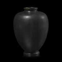 A Japanese Mixed Metal 'Dragon' Vase, Meiji Period
