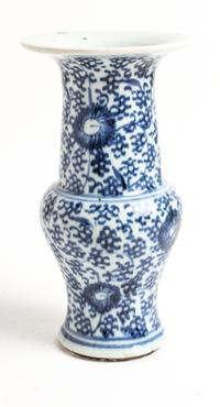 A Chinese Porcelain Vase Height 7 1/8 inches.