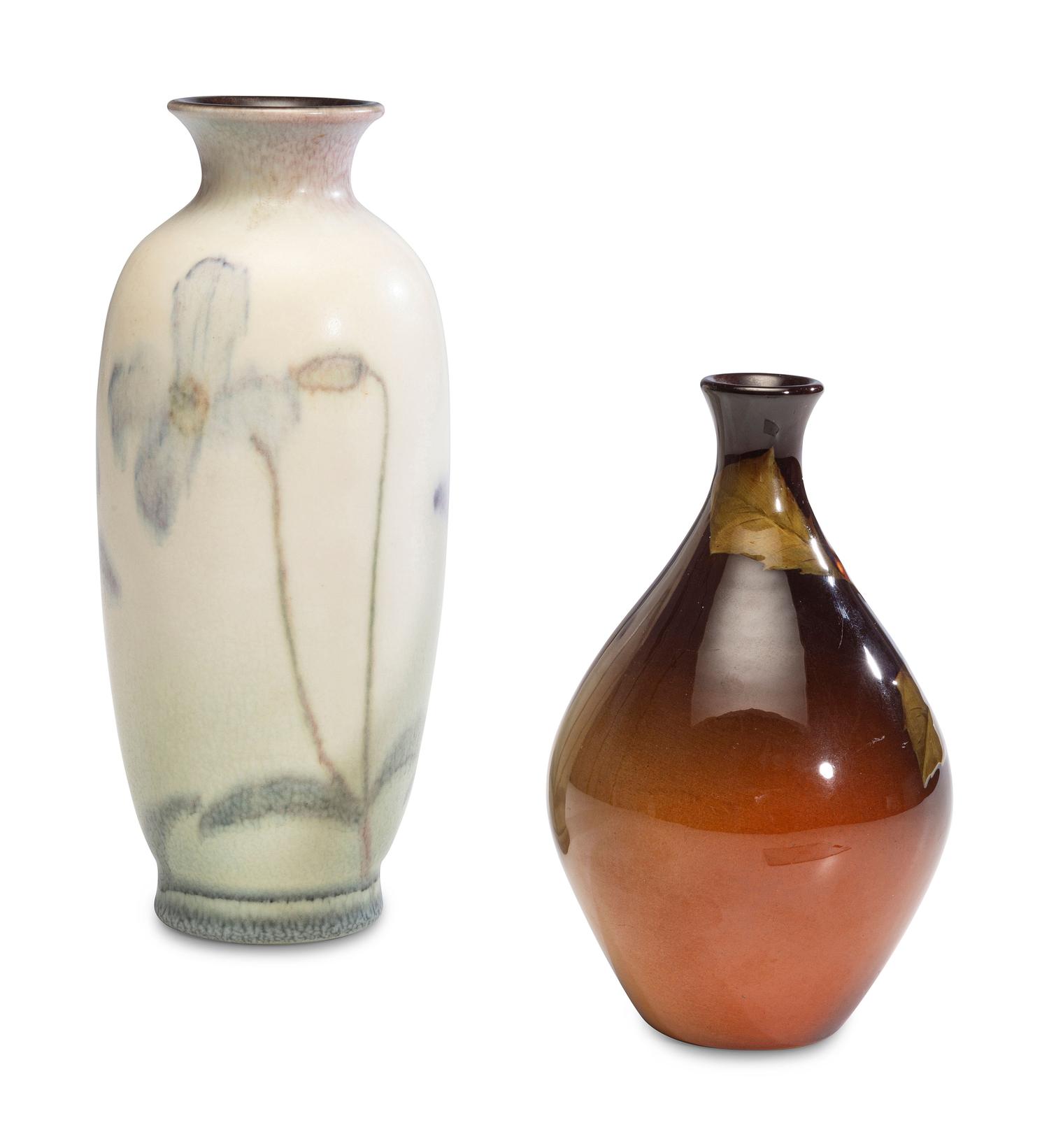 A Kataro Shirayamadani for Rookwood Pottery Floral Demonstration Vase