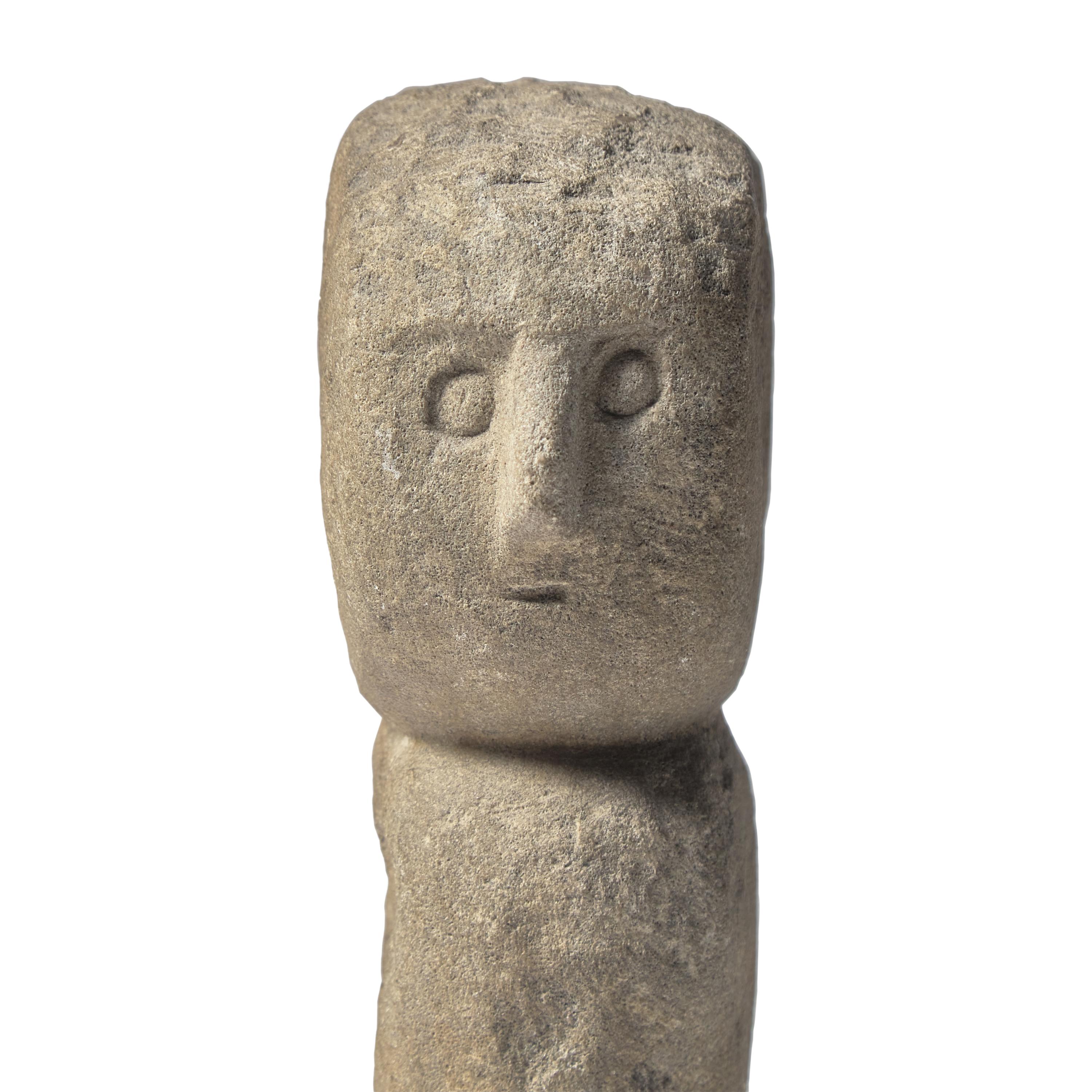 William Edmondson (1874-1951) — Gi rl With Braided Hair