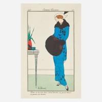 [Children's & Illustrated] [Barbier, George, Léon Bakst, Jean Cocteau, etc.] Complete Set of "Journal des dames et des modes"