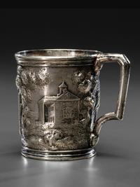 A Rare American Silver Mug