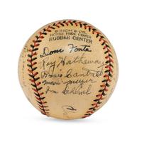 A 1939 Dayton Wings Team Signed Autograph Baseball