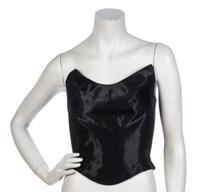 A Thierry Mugler 'Wet Look' Bustier, Size 38.