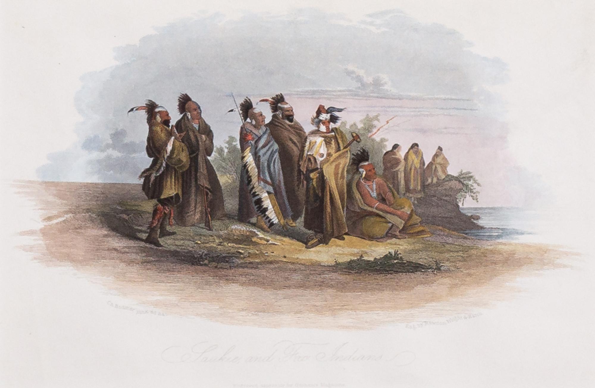 BODMER, Karl (1809-1893), after Saukie & Fox Indians