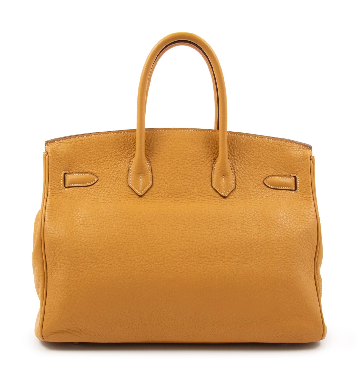 Hermès Natural Sable Clemence Birkin Handbag, 2008