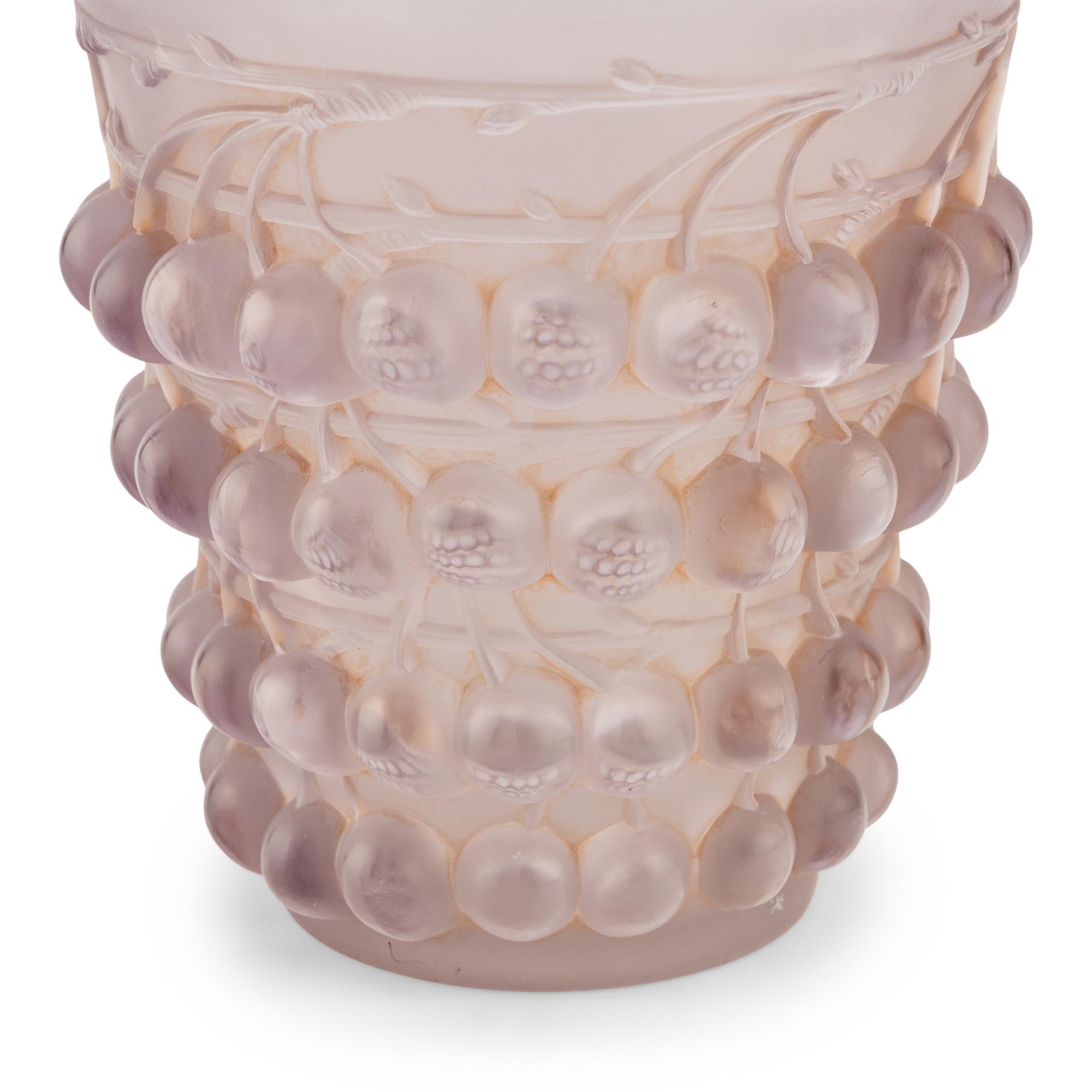 A René Lalique Montmorency Vase