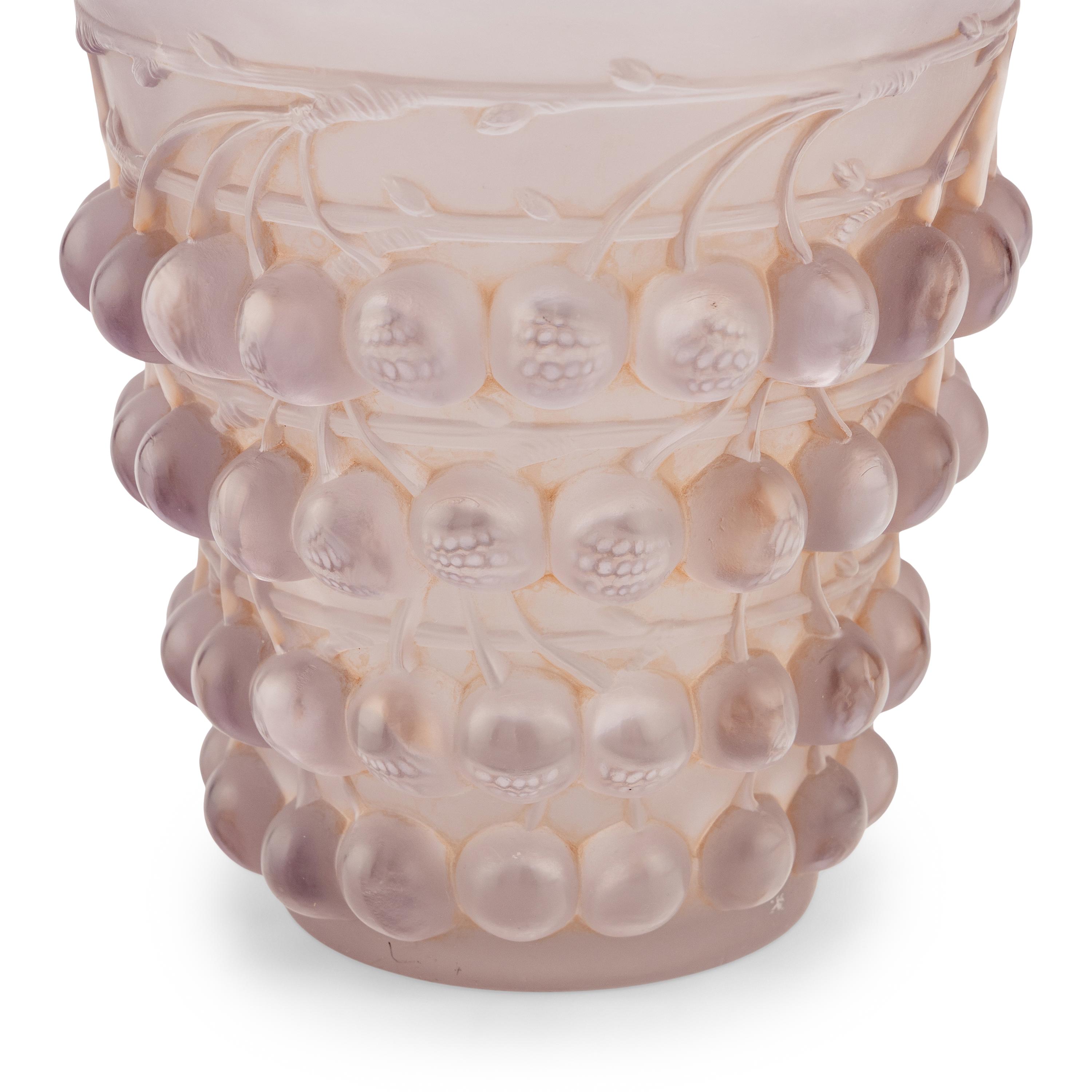 A René Lalique Montmorency Vase