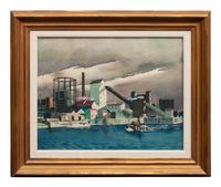 River Warehouse , 1935