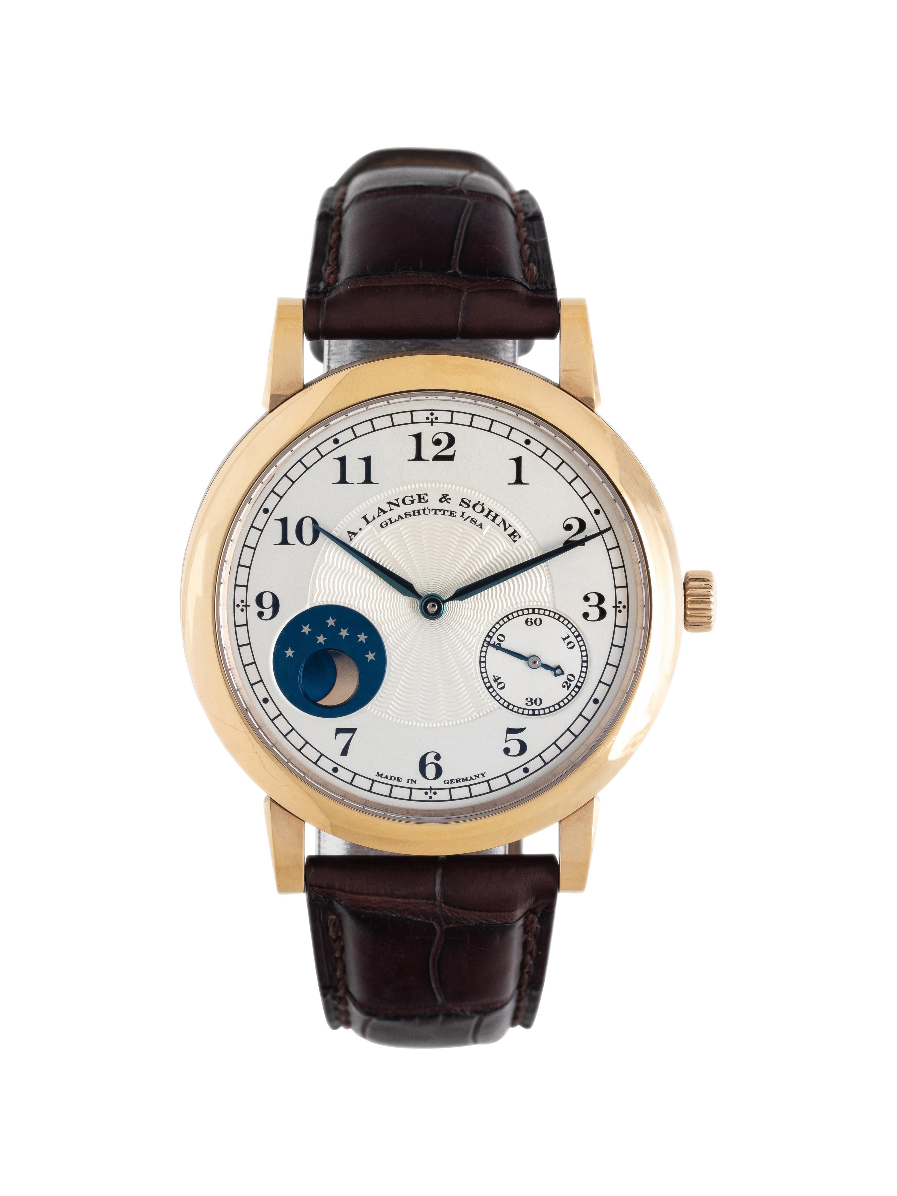 A. LANGE & SÖHNE, REF. 212.050 18K YELLOW GOLD '1815 MOONPHASE HOMAGE TO FERDINAND ADOLPH LANGE' WATCH
