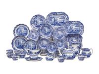 A Spode Ceramic Dinner Service
