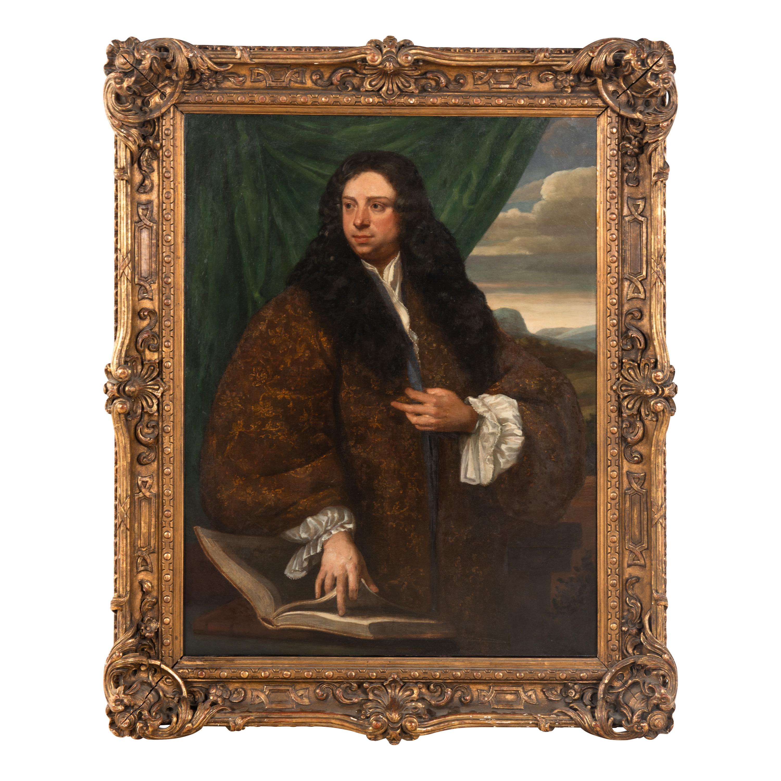 Continental School, 17th/18th century — Scholar with an Open Book