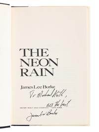 BURKE, James Lee (b. 1936). The Neon Rain . New York: Henry Hold and Company, [1987].