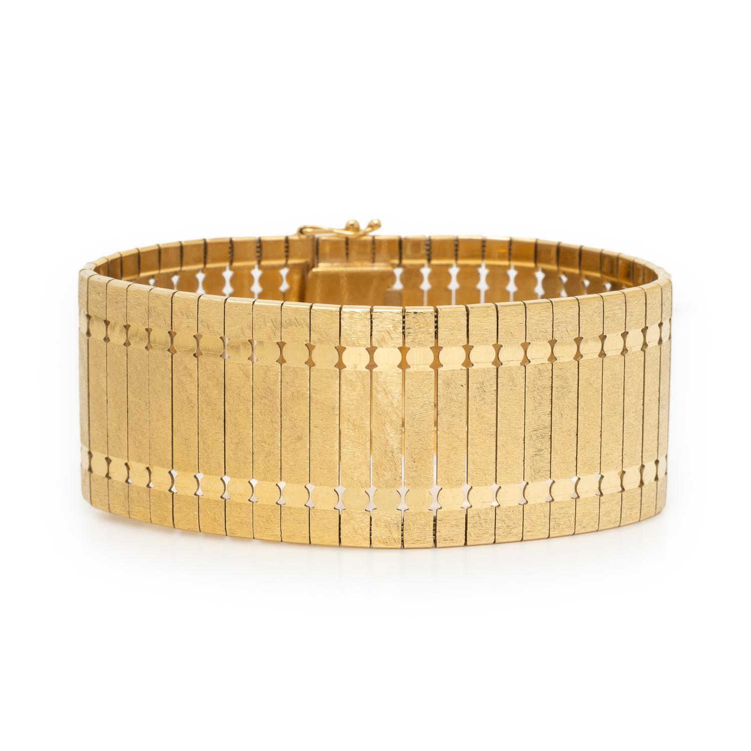 YELLOW GOLD BRACELET